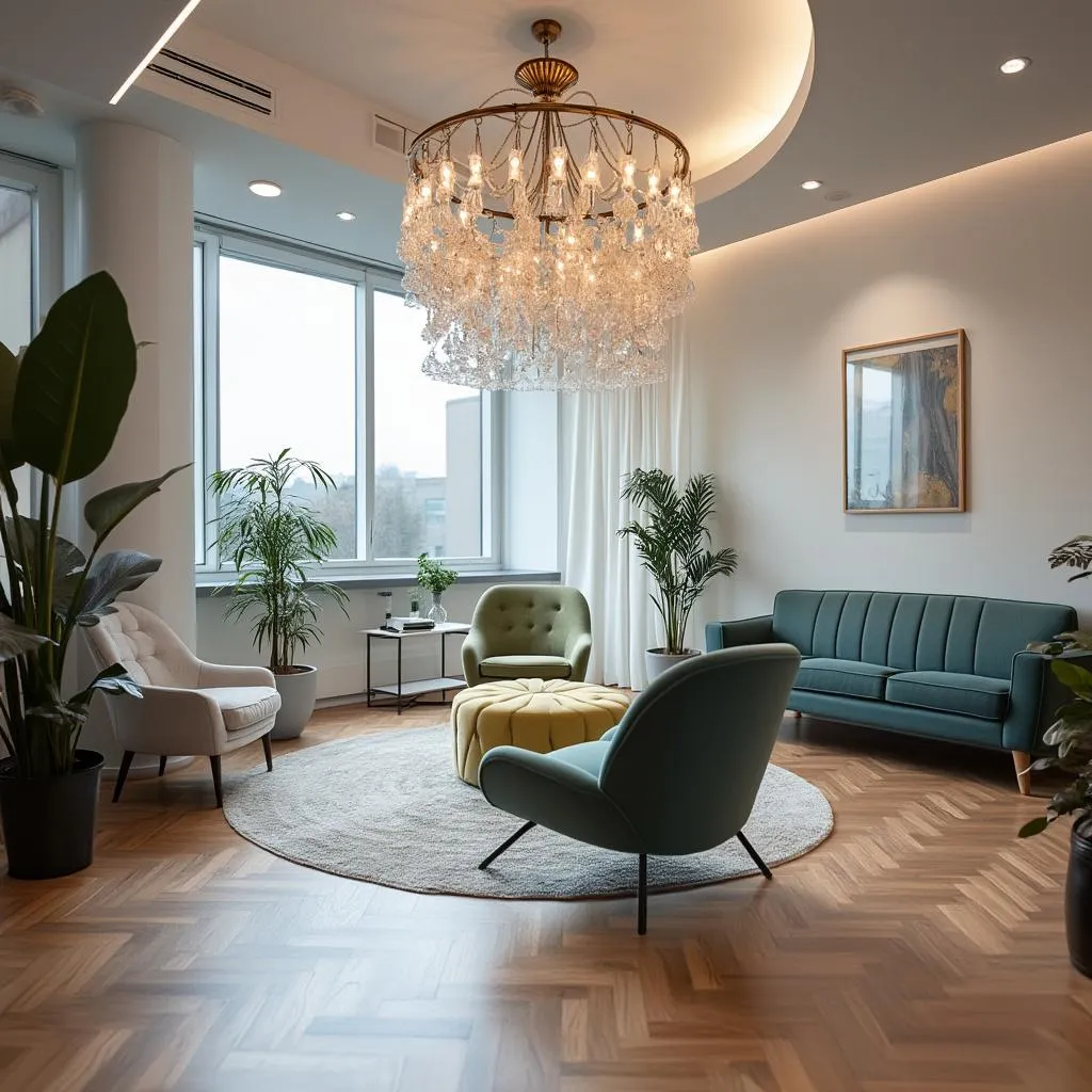 Espace de coaching design et accueillant