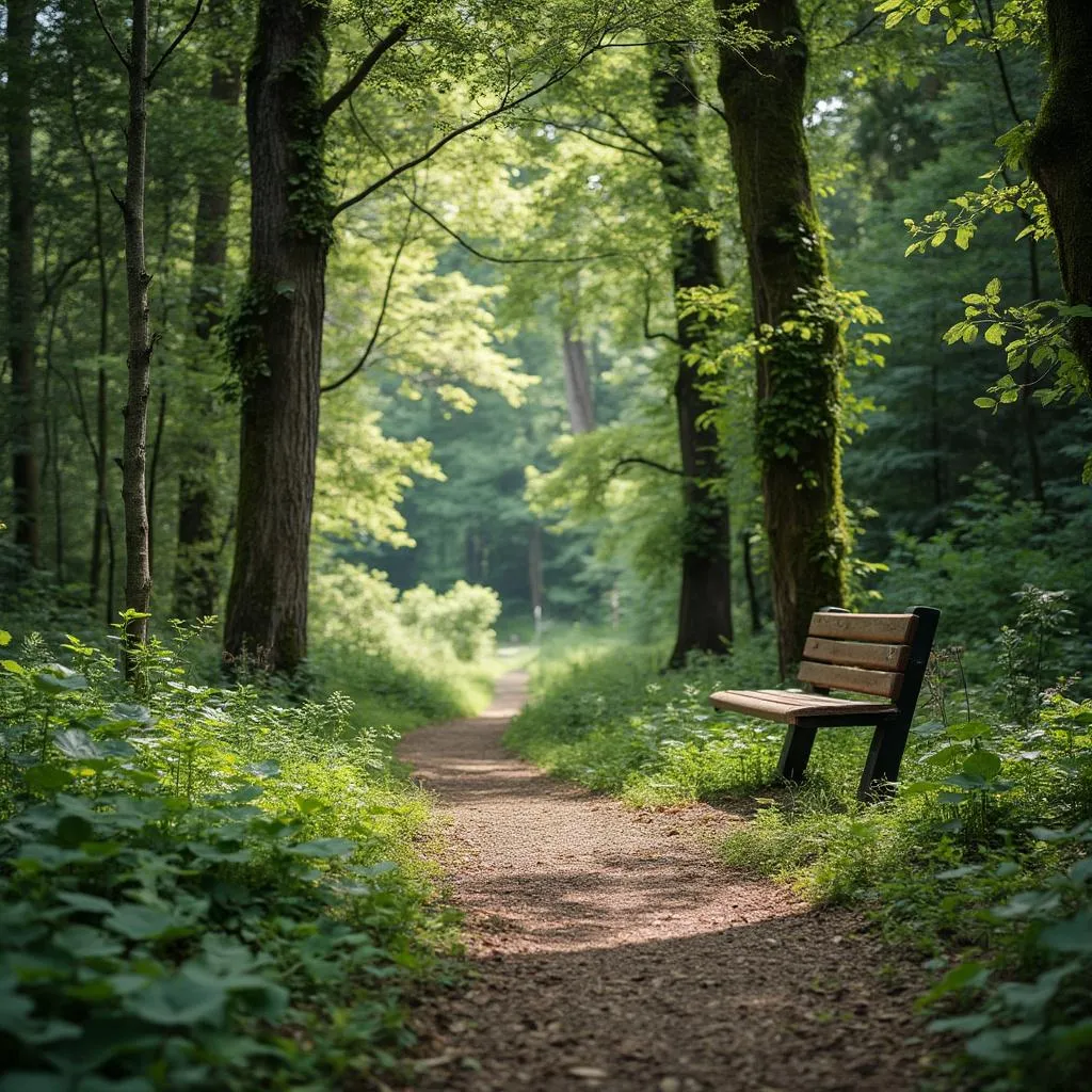 Élément de coaching en extérieur, nature